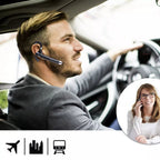 YYK-520 Kabellose Kopfhörer Business Bluetooth 5.3 Ohrhörer Freisprechanruf Mikrofon Geräuschunterdrückung Headset In-Ear-Kopfhörer zum Autofahren