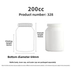 Neue HDPE 200ml 90 Kapseln DHA Vitamin Tabletten Hochseefischöl Kapseln Lebensmittelqualität Nahrungsergänzungsmittel Flasche