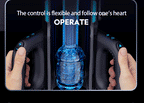 Dual Handles Leten King Sexmaschine Elektrisch Stoßend Männlicher Masturbator Orgasmus Erotikspielzeug 2 Weiche Hülsen Stimmfunktion Penisstimulator