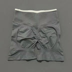 Damen Sportshorts Fitness High Waist Scrunch Nahtlose Yoga Leggings Radlerhosen Workout Lauf Fitness Hosen