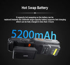 UROVO RT40 Digitaltastatur Pdas Android 10 4G Inventur Handheld Barcode Scanner Mobiles Datenterminal Robustes Pda