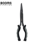 Booms Fishing F03 Multifunktions-Fischereizange 23,5 cm Gerade Langnase Edelstahl-Schnurschere Werkzeuge