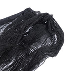 Golf-Übungsnetz, hochsichtbares rautenförmiges Netz, 2,5*2,5cm Maschenweite, 1,8-2mm Seildicke, Schwarz