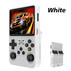 128G R36S Retro Handheld-Videospielkonsole Linux-System 3,5 Zoll IPS-Bildschirm R35s Pro Tragbarer Taschen-Videoplayer 64 GB Spiele