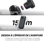 Insta360 X4 Air / X4 Action-Kamera - 165g leichte 8K 360-Grad-Kamera, Unsichtbarer-Selfie-Stick-Effekt integriert, X4 Air gewünscht