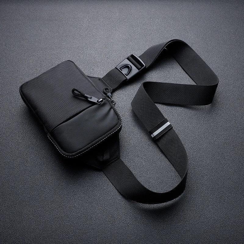 New chest bag for men and women's leisure, fitness, sports, crossbody bag, chest bag, casual men's bag, large capacity bag trend Hauptbild