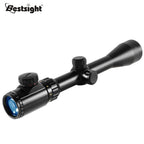 3-9x40 Jagdzielfernrohr Rot oder Grün beleuchtet Optisches Visier mit Montagen Mil Dot Absehen Taktisches Airhunting