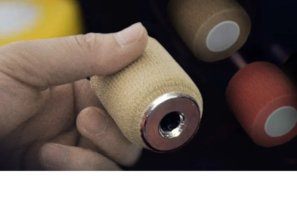 1/6 Stücke Buntes Sport-Tape Selbstklebende Elastische Bandage Elastoplast Sportschutz Knie Finger Knöchel Handfläche Schulter