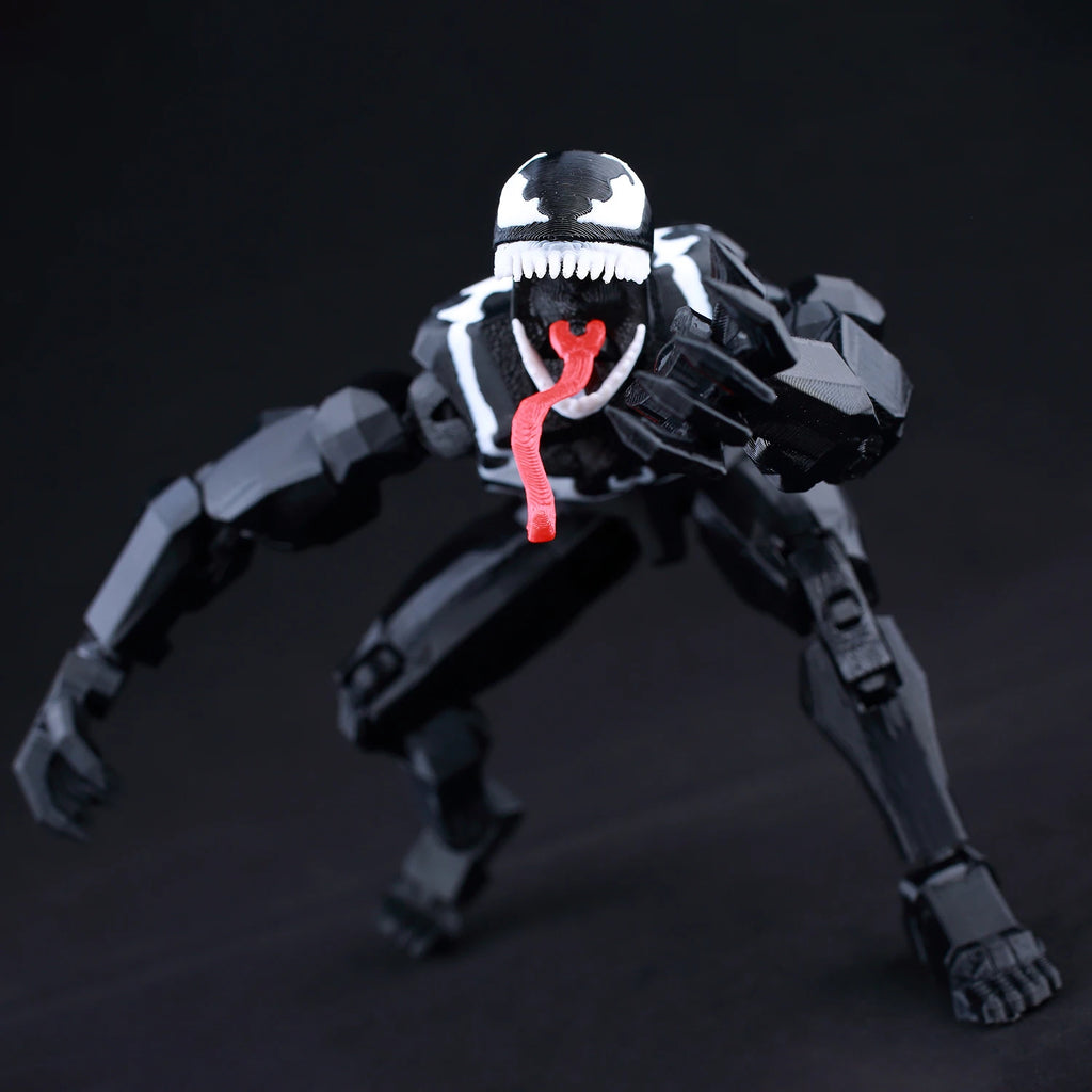 9L3D Gedruckte Deadpool Wolverine Batman Spider-Man Venom Actionfiguren Dummy13 Lucky13 T13 Anime Modell Spielzeug Sammlerstücke Geschenke