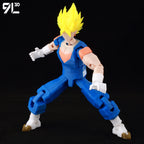 9L3D Gedruckte Dragon Ball Son Goku Vegeta Beerus Frieza Anime Lucky13 Dummy13 Titan13 Actionfiguren Mehrgelenkige Bewegliche Spielzeuge