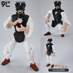 9L3D Lucky13 Gojo Sukuna Jujutsu Fushiguro Toji Gojo Satoru Actionfigur Dummy13 T13 Mehrgelenkige Sammlerstücke Titan13