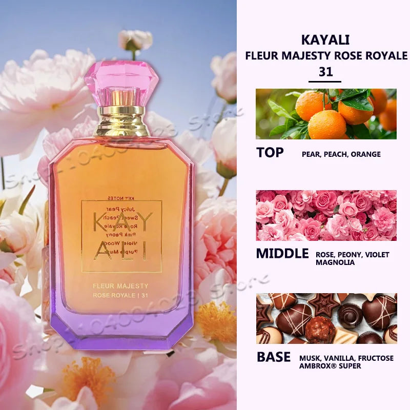 KAYALI 100ml EDP Intense Spray - Süß fruchtig-blumiger & warm holziger Unisex-Duft | Langanhaltender, selbstbewusstseinsstärkender Duft