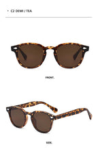 O-Q CLUB Retro Runde Herrensonnenbrille Damen Sonnenbrille Frau UV400 Lunette Zonnebril Dames Polarisierte Gläser Mann Brille Vintage
