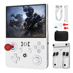 2026 Aktualisierte R36MAX2 Retro-Handheld-Spielkonsole 4,5 Zoll HD-Bildschirm 1024*768 Open Source Tragbarer Taschen-Videospiel-Player
