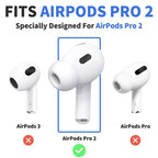 For AirPods Pro 2 Silicone Protective Case Skin Covers Earpads For Apple AirPod 2 Generation Ear Tips Earbuds Covers Accessories