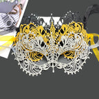 Neue Damen Hollow Lace Gesichtsmaske Maskerade Sexy Cosplay Abschlussball Party Requisiten Kostüm Maske Nachtclub Halloween Schwarze Augenmaske
