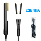 Professioneller 2-in-1 Warmluft-Glätteisen-Haartrockner mit negativen Ionen für glattes, frizzfreies Haar-Styling-Tool