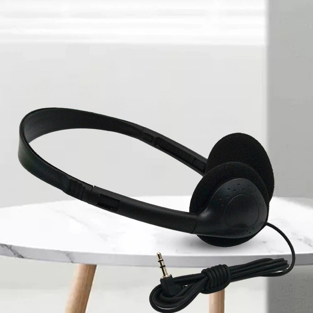 3,5-mm-Kabel-Computer-Kopfhörer ohne Mikrofon Gaming-Headset Geräuschunterdrückung Sport-MP3-Kopfhörer Kabel-Stereo-Headset Universal