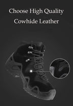 Herren Freizeit Jagd Stiefeletten Outdoor Taktische Wanderschuhe Herren Stiefel Jagd Arbeitsstiefel für Motorradschuhe Militärstiefel