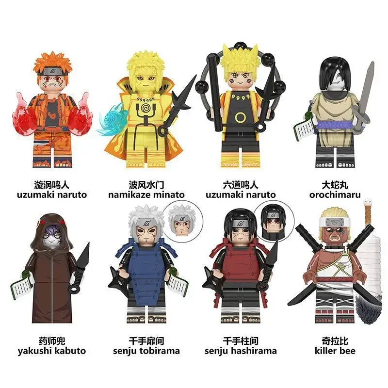 Naruto A Animationsspielzeug Peripherie Kaguya Boruto Neji Tenten Iruka Yamato Madara Sasuke Anime Action Model Figur Kollektion