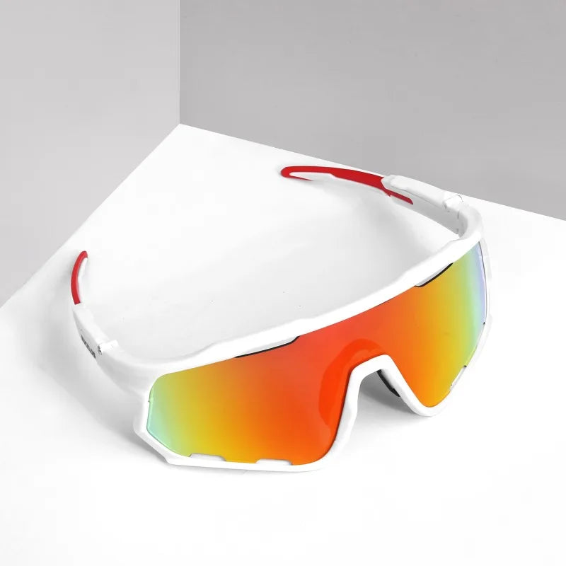 BUCKLOS Polarisierte Fahrradbrille UV400 Rennrad-Mountainbike-Brille TR-90 Rahmen Winddichte Outdoor-Sportbrille Fahrradteile