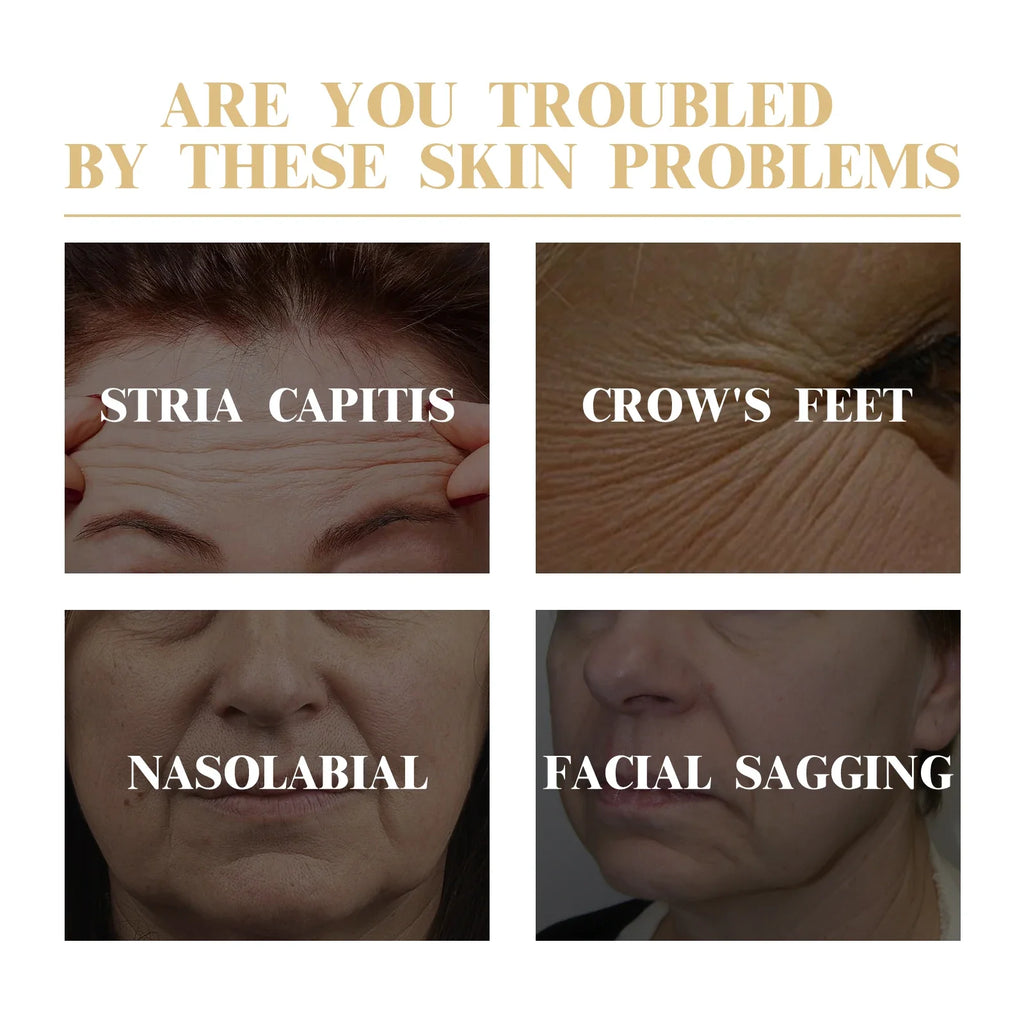 10 Stk. Kollagen Anti-Falten Gesichtsmaske Anti-Aging Mildert feine Linien Strafft die Haut Feuchtigkeitsspendend Aufhellend Hautpflege Koreanische Kosmetik