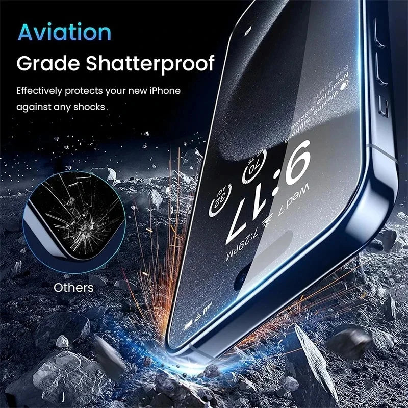 Blickschutzfolie für iPhone 17 Pro Max Anti-Spy Glas für iPhone 16 15 14 13 12 11 Pro Max Blickschutzfolie iPhone 17 Pro