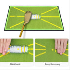 PGM Golf-Trainingsmatte zur Schwungdetektion, Schlagballspur, Richtungsmatte, Schwungpfad-Pads, Schwungübungs-Pads DJD038