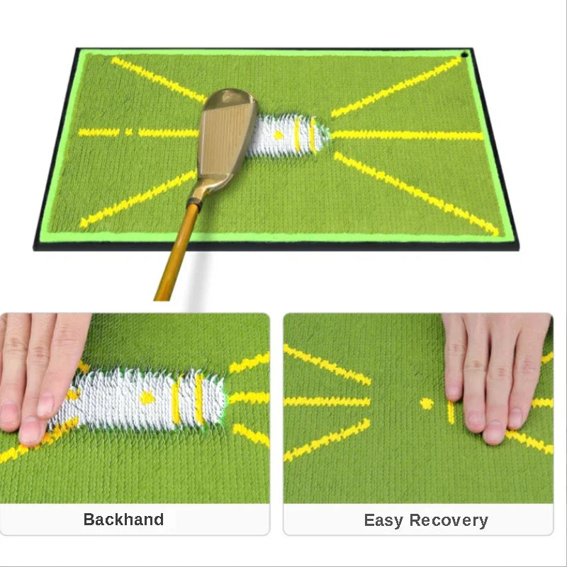 PGM Golf-Trainingsmatte zur Schwungdetektion, Schlagballspur, Richtungsmatte, Schwungpfad-Pads, Schwungübungs-Pads DJD038