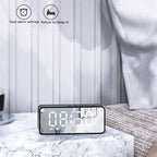Radiowecker FM Bluetooth Lautsprecher Tragbarer Subwoofer Caixa De Som Sound Box Musik Drahtlose Mini Tieftöner Bocina Lampensäule