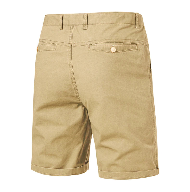 Herren Golfshorts Freizeithose Leichte schnelltrocknende lässige Arbeitsshorts Flat Front Wandershorts mit 4 Taschen