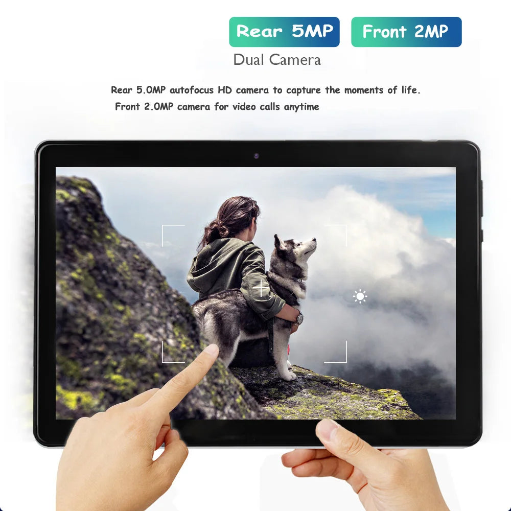 BDF Hot Sales Neue 10,1 Zoll Tablets Octa Core 4GB RAM 64GB ROM Dual SIM Karten 3G Telefonanruf WiFi Bluetooth Google Play Tablet PC