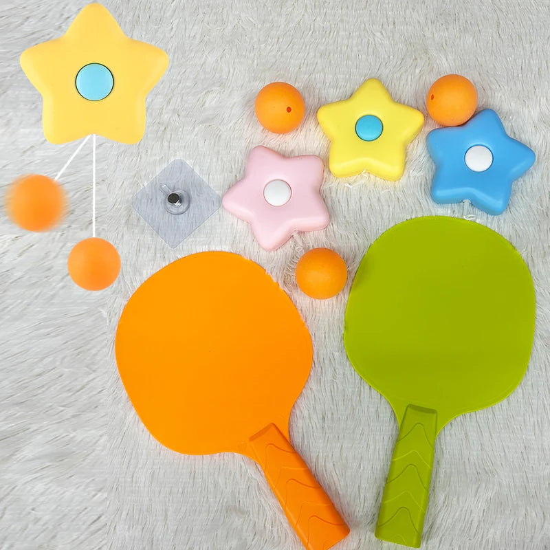 Eltern-Kind-Spielzeug für Kinder, hängender Tischtennistrainer, sensorisches Indoor-Übungsspielzeug für Kinder, Geburtstagsgeschenke,