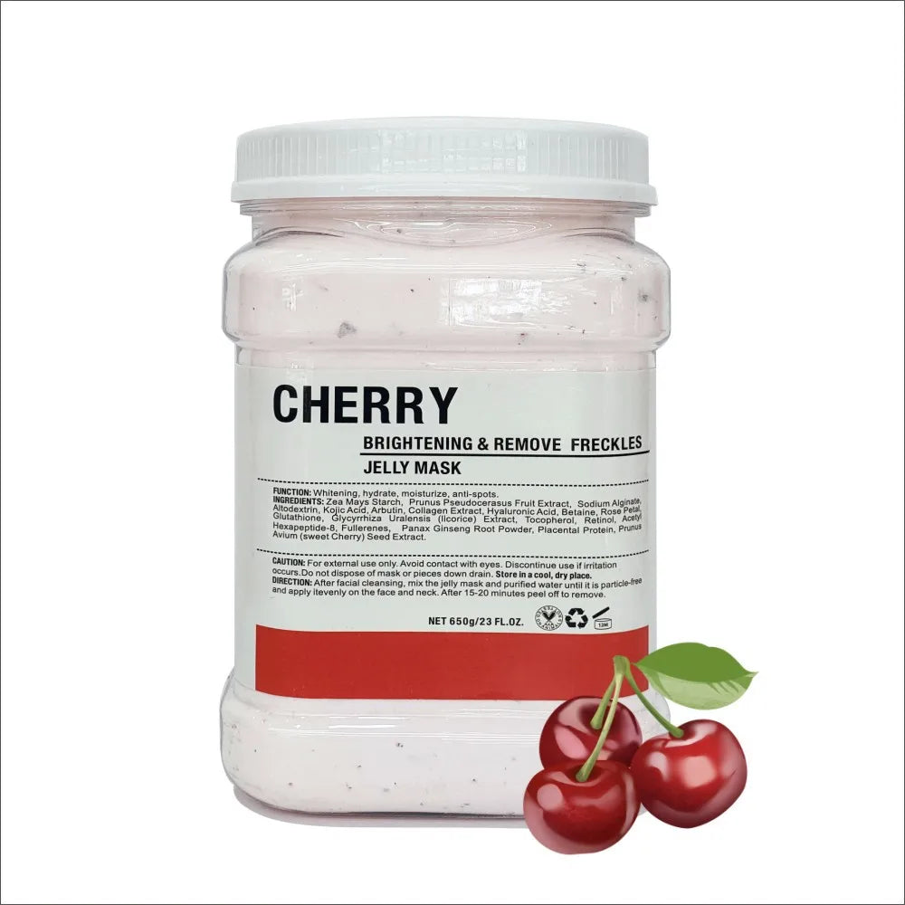 650g Arbutin Rose Jelly Mask Powder DIY Masks Peel Off Vitamin C Hyaluronic Acid Facial Skin Care 24K Gold Mud Mask