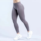 Nahtlose Sportleggings für Damen, Scrunch-Butt-Gym-Leggings, einfarbig, für Workouts, Yoga-Hose, niedriger Bund, Sport-Tights 2026
