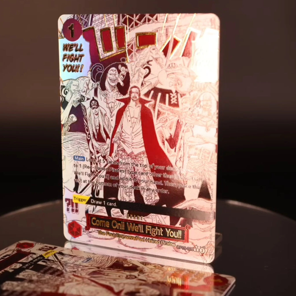One Piece TCG OPCG English Manga Event Card Set Gear 2 DDM GGG Ground Death Frighten Me OP09 OP10 OP11 OP12 OP14 Goldprägung