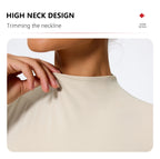 Hearuisavy Sommer Damen Fitness Langarmshirt Leichtes Gym Workout Top Atmungsaktive Schnelltrocknende Yoga Kleidung Sportbekleidung