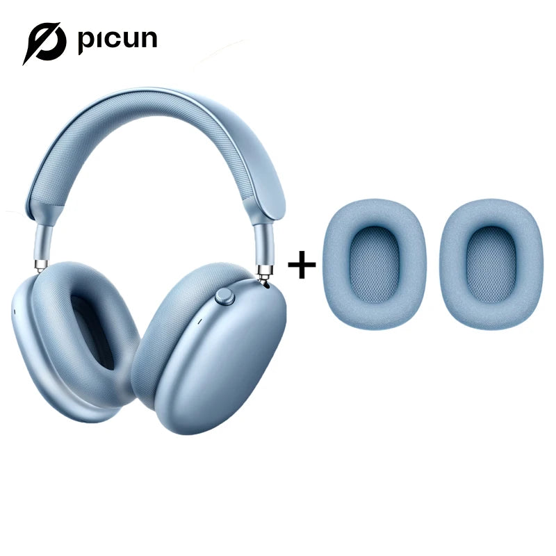 Picun F8MAX ANC Kabellose Kopfhörer 59dB Hybrid Active Noise Cancelling Spatial Audio Earphone Bluetooth 6.0 Over-Ear Headset 180H
