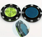 Golf Putt Ball Marker Hohe Präzision Runder Grünleser Golf Putting Hilfe Golf Slope Putting Reader 1PC JJ024