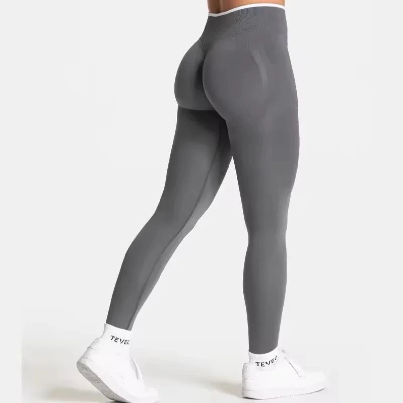 Hot Sale High Waist Nahtlose Scrunch Leggings für Damen Yogahosen Po-Lifting Lauf-Fitnessstudio Workout Tights Ignite Sculpt Serie