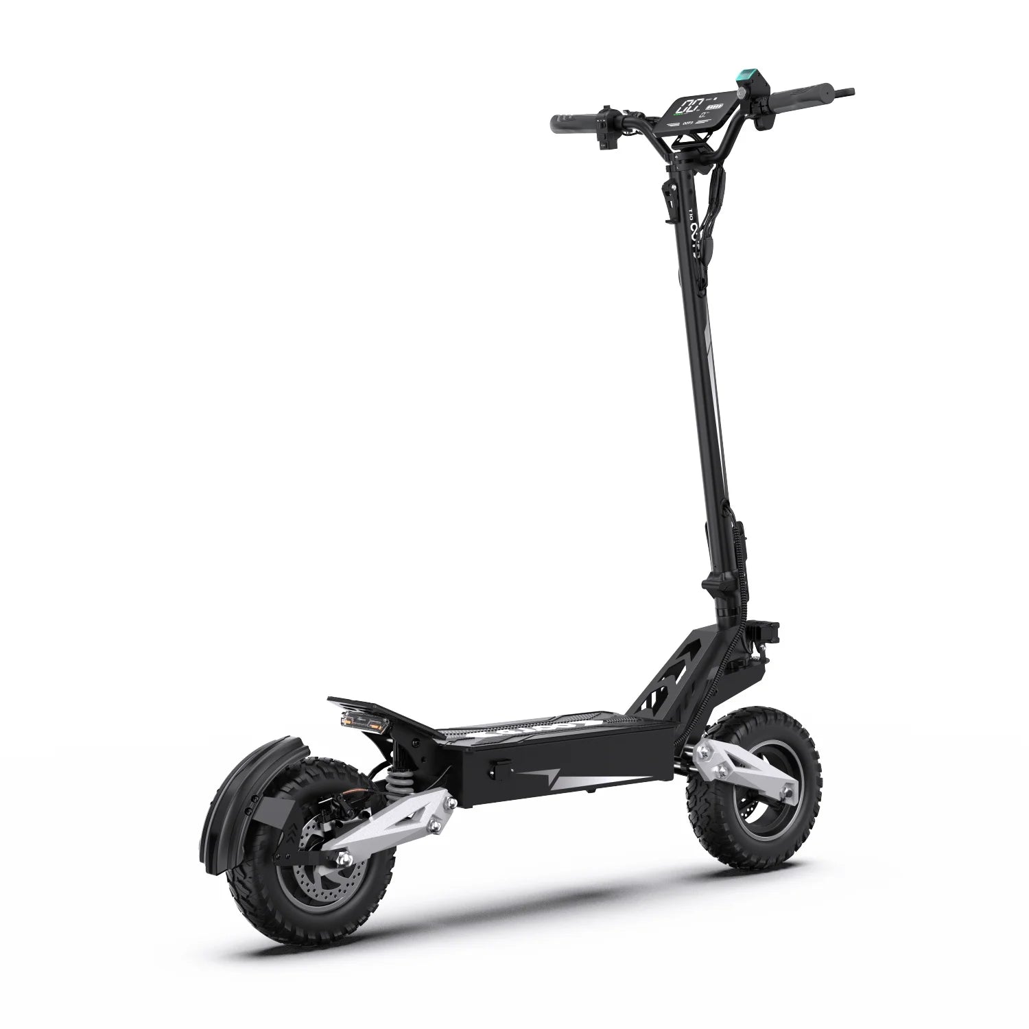 T10 Tragbarer E-Scooter 900W Spitzenleistung 48V 13.5/18 Ah Akku Elektroroller für Erwachsene 11 Zoll Offroad-Reifen Elektroroller