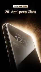 Joyroom 1/2 Stk. 20° Anti-Spionage-Glas für iPhone 16 15 Pro Max Glas für iPhone 16 15 14 13 12 11 Pro Max Blickschutzfolie