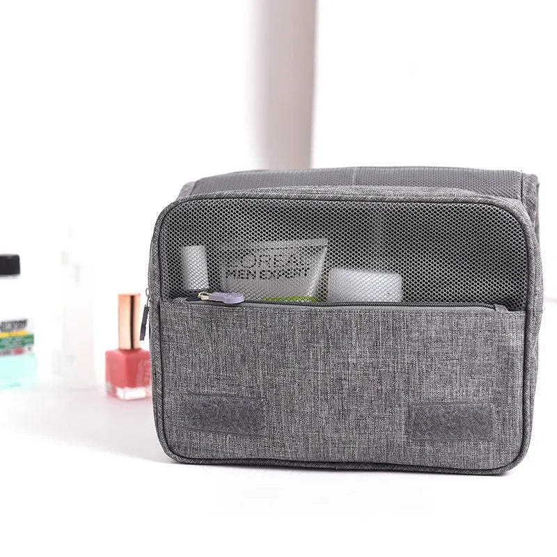 Hochwertige Make-up-Taschen für Damen Reise-Kosmetiktasche Kulturbeutel Wasserdichter Organizer Neceser Hängende Badezimmer-Waschtasche