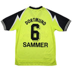 Bestseller 1995-1996 Dortmund Sammer Retro 3D-gedrucktes Fußball-T-Shirt mit kurzen Ärmeln – Erwachsene und Kinder, Training, tägliche Sport- und Freizeitkleidung