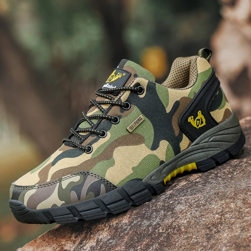 Men Casual Shoes Summer Outdoor Sneakers Women Footwear Trainer Camouflage Shoe Anti Slip Wear-Resistant Hiking Footwear Hauptbild