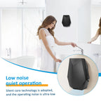 Wandmontierter automatischer Händetrockner mit Sensor, US-Stecker, leistungsstarker Motor, kompakter Trockner, leiser Trockner für Küche, Schlafzimmer, Hotel