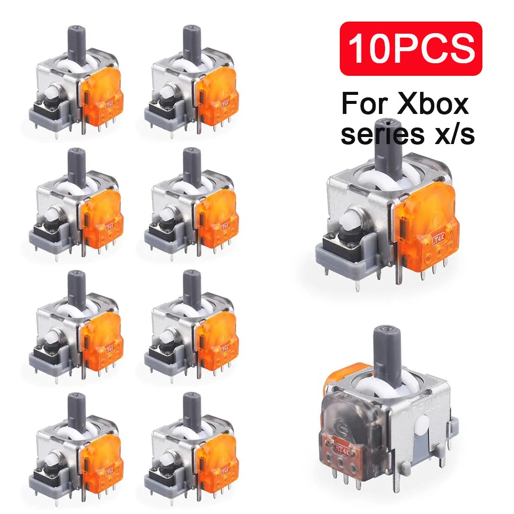 2/10 Stück Ersatz-TMR-Effekt-Joystick 3D-Analogstick für DualSense PS5 PS4 Controller für Xbox Series X/S Reparaturteile