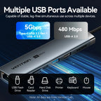 Vention USB C HUB 4K 60Hz Type C to HDMI RJ45 Ethernet PD 100W SD TF for MacBook PC iPad Sumsang PC Tablet Phone USB 3.0 Hub