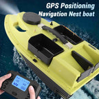 Modernes GPS-Futterboot mit 3 Köderbehältern, 12000mAh kabelloses Futterboot mit automatischer Rückkehrfunktion, verschiedene Stile