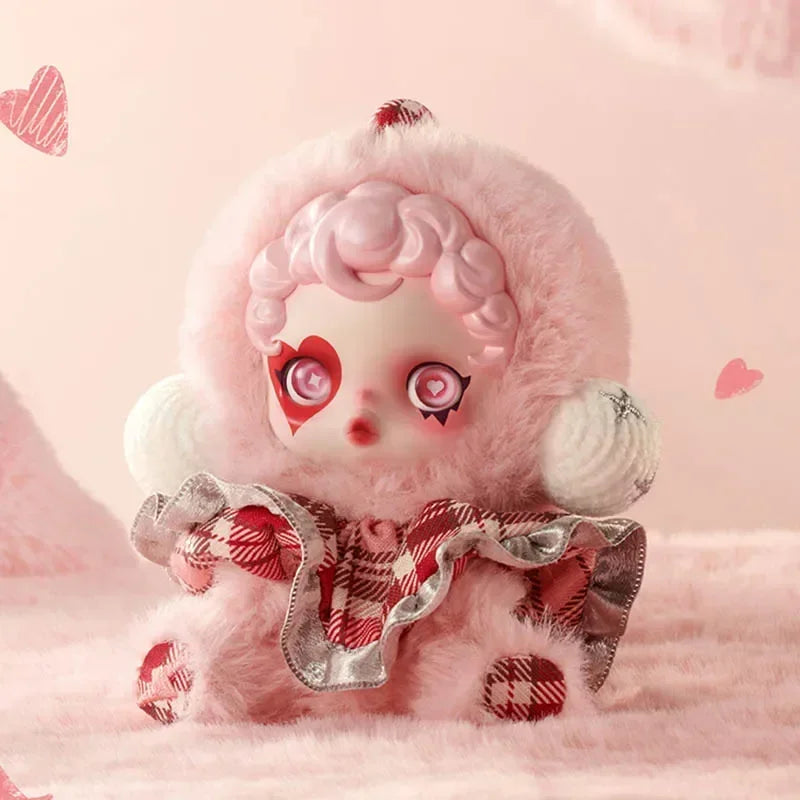 POP MART SKULLPANDA Winter Symphony Series Blind Box Mystery Box Guess Bag Spielzeug Puppe Süße Anime Figur Schreibtisch-Ornamente
